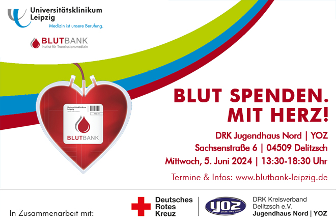 Blutspende am 5. Juni 2024 – Jetzt anmelden!